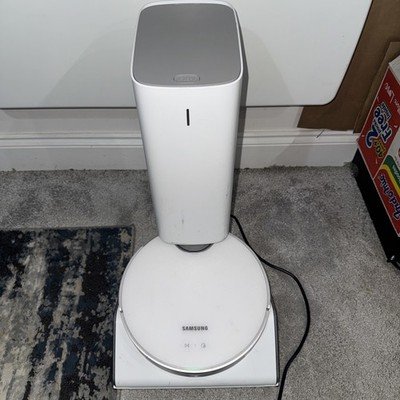 Samsung Jet Bot+ VR30T85513W Robot Vacuum Cleaner Misty White SEE DESCRIPTION