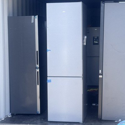AEG RCB636E2MX 6000 TwinTech No Frost Fridge Freezer in Stainless Steel 54093